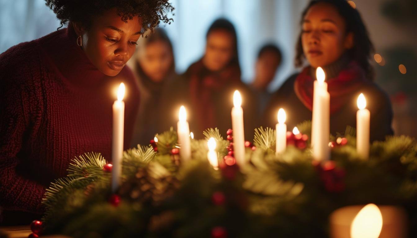 Lighting Advent Wreaths