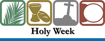 Holy Communion and Holy Week 2017