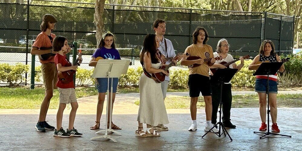 Ukulele group